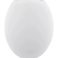 Copriwater ovale SIT100T in termoindurente bianco