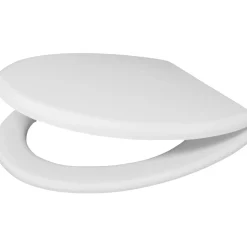 Copriwater ovale Terza età in legno cromo