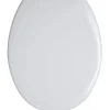 Copriwater ovale universale in termoindurente bianco
