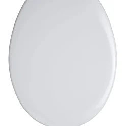 Copriwater ovale universale in termoindurente bianco