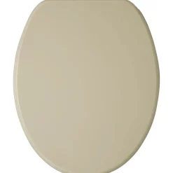 Copriwater ovale universale in mdf Champagne