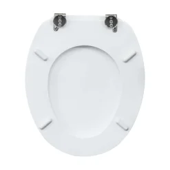 Copriwater universale Moniga in mdf bianco
