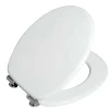 Copriwater universale Niva soft close in mdf bianco
