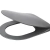 Copriwater WC slim soft-close antracite 36,6 x 44,6 cm
