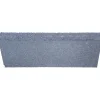 Cordolo liscio dritto in cemento 50x5x20 cm grigio