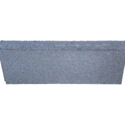 Cordolo liscio dritto in cemento 50x5x20 cm grigio