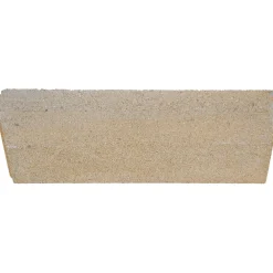 Cordolo liscio dritto in cemento 50x5x20 cm giallo
