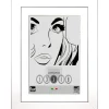 Cornice da muro Boyd con passpartout bianco 25x35 cm
