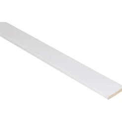 Cornice liscia laccata bianca 28 mm x 5 mm
