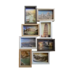 Cornice multifoto 8 interni da 10x15 cm