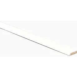 Cornice sagomata laccata bianca 23 mm x 5 mm