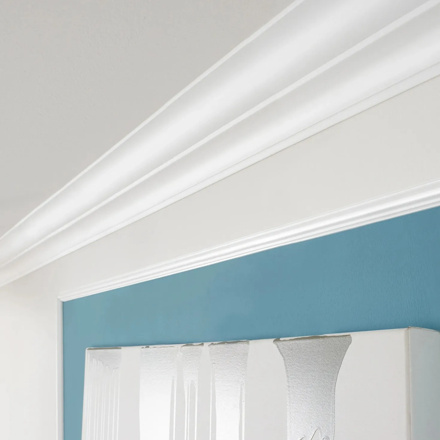 Cornice Stella Knauf 3,5 x 3,5 cm lunghezza di 2 m lineari