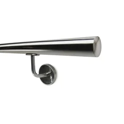 Corrimano 3 m acciaio inox lucido con kit di montaggio