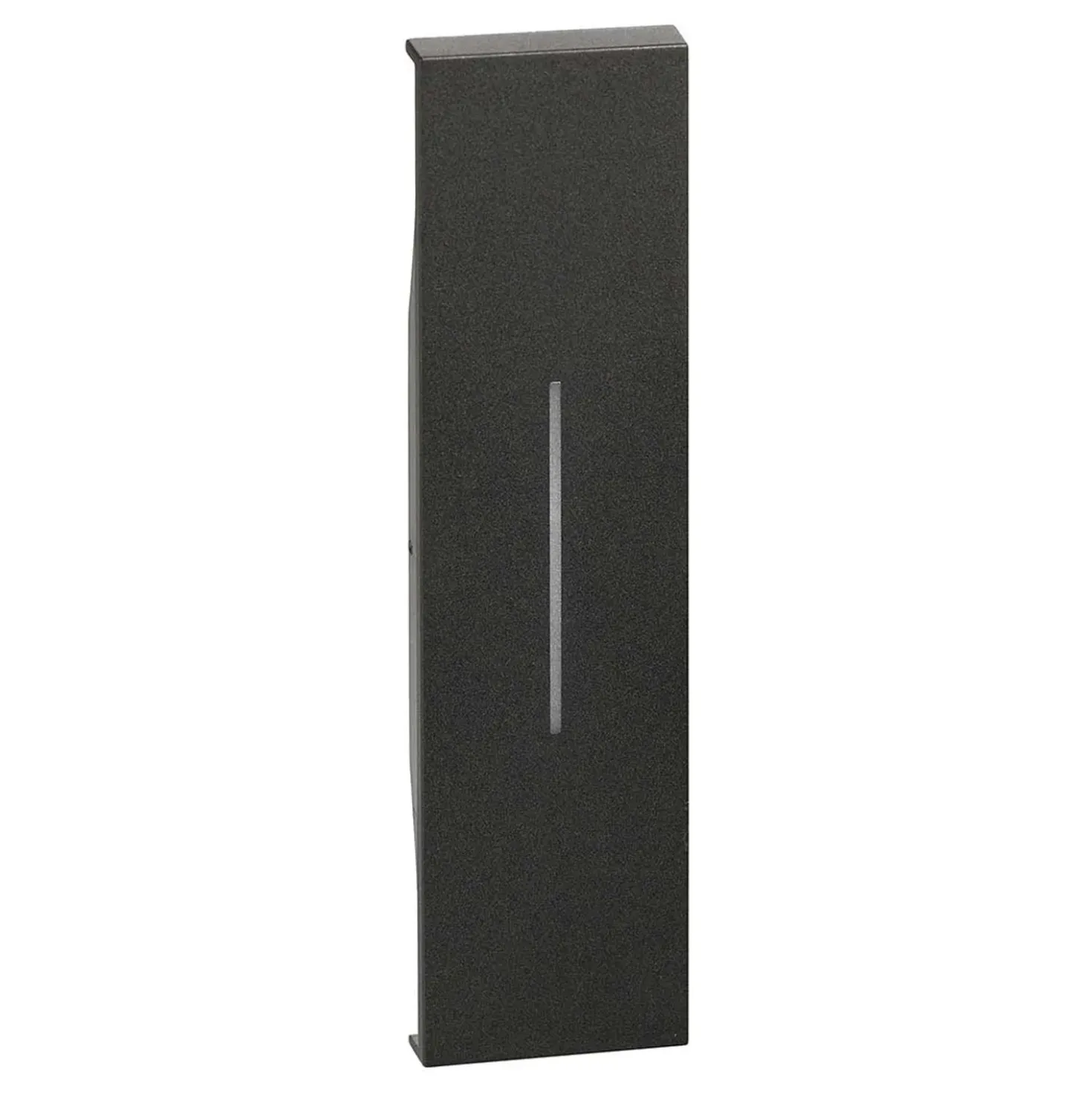 Cover illuminabile da applicare su comando Bticino KG01 Living Now nera
