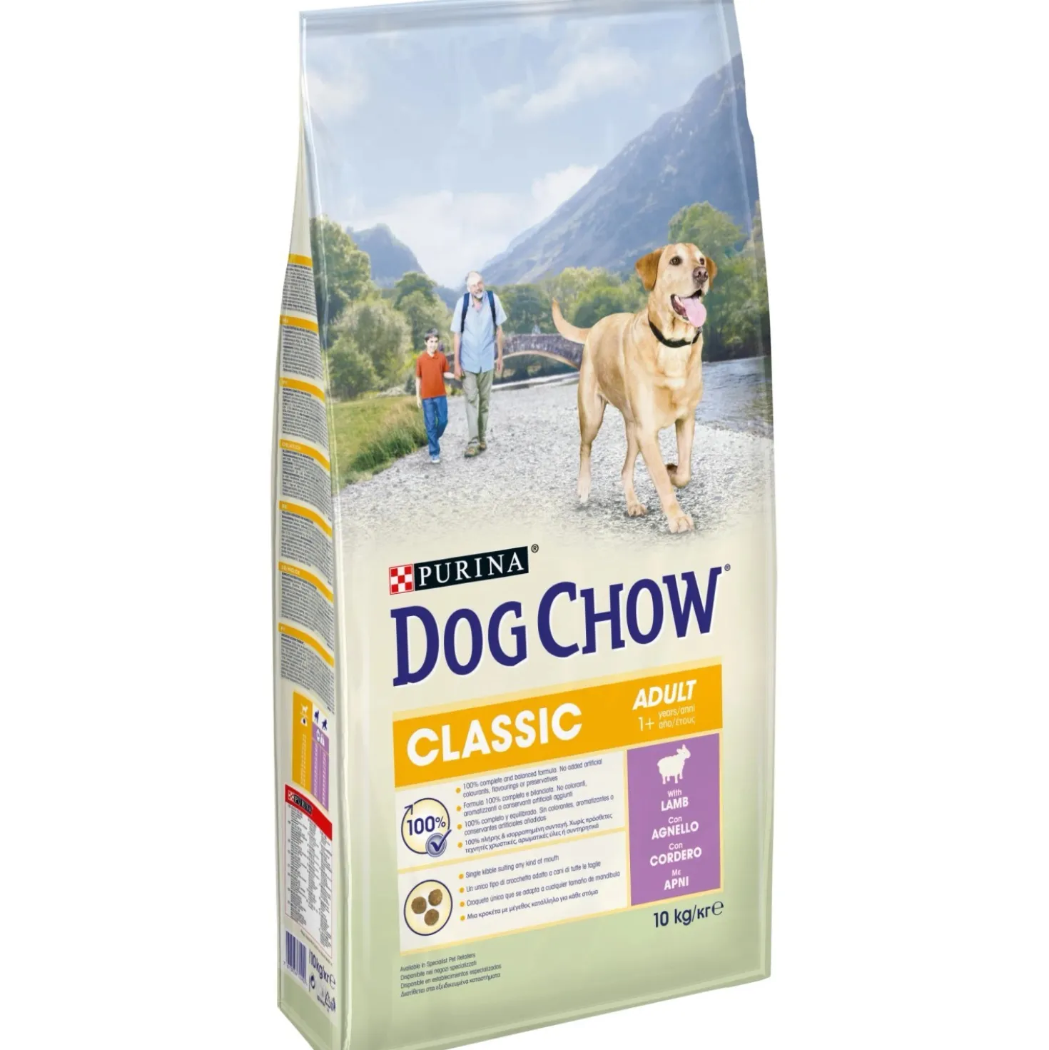 Crocchette per cani Purina Dog Chow adulto con agnello 10 kg