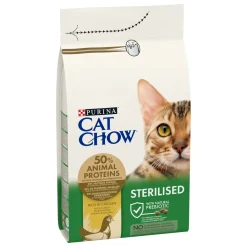 Crocchette per gatti sterilizzati con pollo Purina Purina Cat Chow 1,5 kg