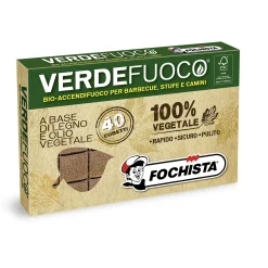 Cubetti accendifuoco Verdefuoco 40 pz