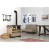 Cucina a legna Emilia Vulcania 6,3 kW cappuccino