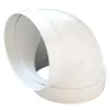 Curva 90° Ø 100 mm per canalizzaziona aria