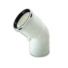 Curva 45° M/F Ø80 PP bianco