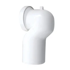 Curva tecnica Ideal Standard regolabile da 120 a 150 mm per vaso quarzo f.muro t