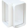 Curva verticale per tubo 120 mm x 60 mm