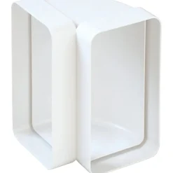 Curva verticale per tubo 120 mm x 60 mm