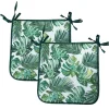 Cuscini per sedia Bahamas verde 2 pz 40x40 cm
