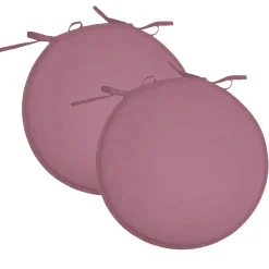 Cuscini per sedia Foglia rosa 2pz Ø 40 cm