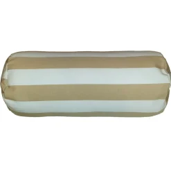 Cuscino arredo righe beige 50x20 cm