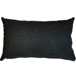 Cuscino arredo Roma grigio scuro 30 x 50 cm