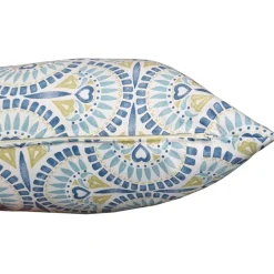 Cuscino bombato quadrato 40x40 cm azzurro