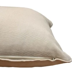 Cuscino bombato rettangolare 60x40 cm beige