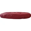 Cuscino coprisedia tondo Ø 40 cm bordeaux