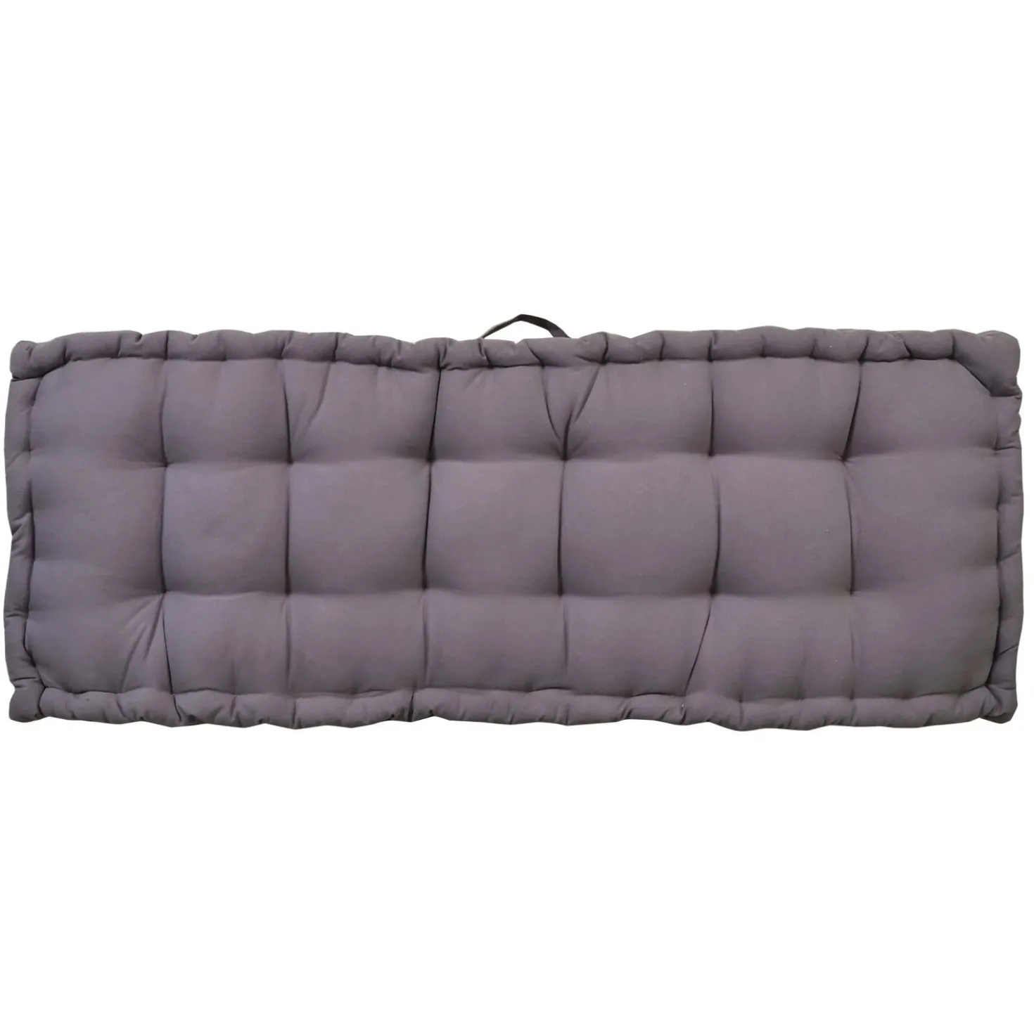 Cuscino da pavimento Futon colore grigio 40x120 cm