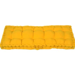 Cuscino da pavimento Futon colore giallo 40x120 cm