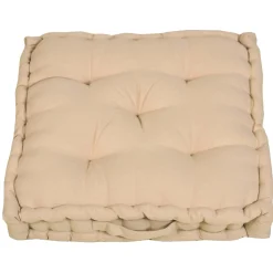 Cuscino da pavimento Futon colore tofu 60x60 cm