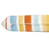 Cuscino dondolo 3 posti riga arancio