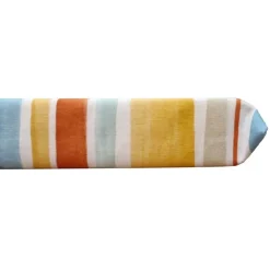 Cuscino dondolo 4 posti riga arancio