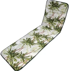 Cuscino lettino Palm Beach 188x58 cm verde