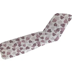 Cuscino per lettino Foglia rosa 58x188x4 cm