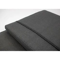 Cuscino per lettino grigio 60x190x5 cm
