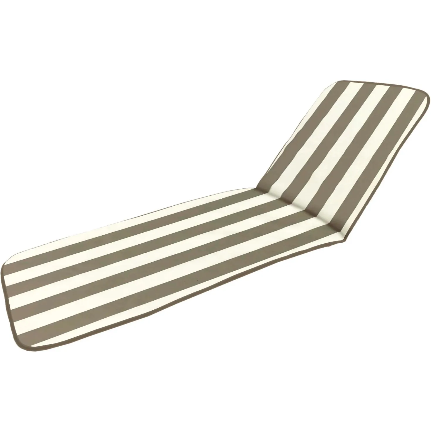 Cuscino per lettino Riga taupe 58x188x4 cm