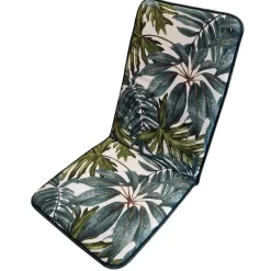 Cuscino per sdraio Foglia verde 112x48x4 cm