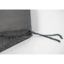 Cuscino per sdraio grigio 50x120x5 cm