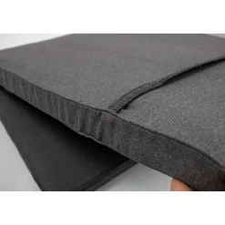 Cuscino per sdraio grigio 50x120x5 cm