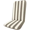 Cuscino per sdraio Riga taupe 112x48x4 cm