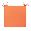 Cuscino per sedia arancione 40x40 cm