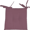 Cuscino per sedia Foglia rosa 40x40 cm
