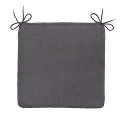 Cuscino per sedia grigio 40x40 cm